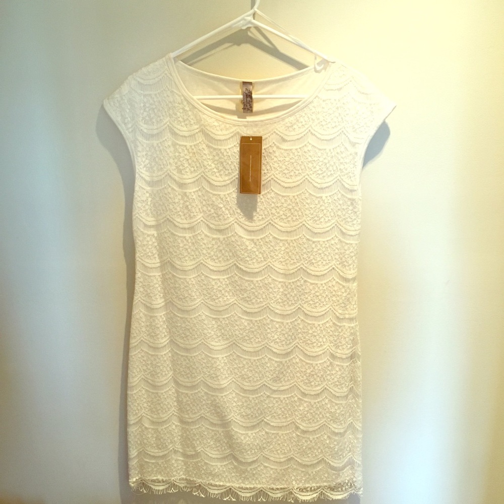 White Lace Dress